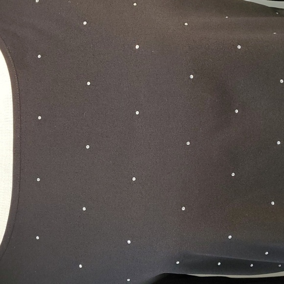 French connection black tunic top with bling. Size‎ small. Long sleeves. - Picture 2 of 8